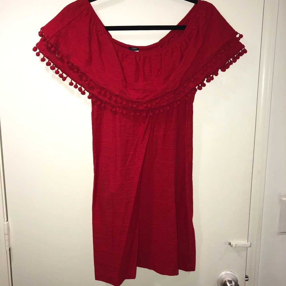 Red dress